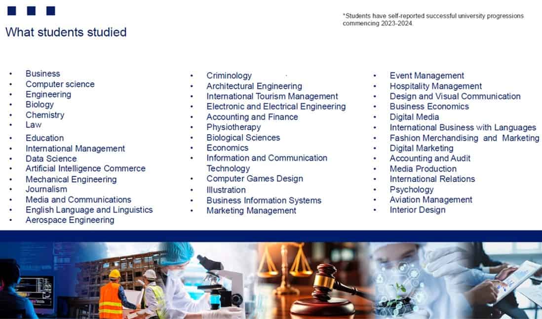 大學預科- Pioneer Education Consultant Ltd.